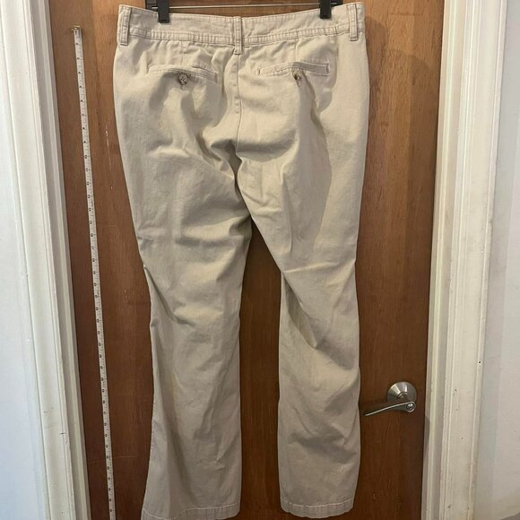 🐻Size 15 - Arizona Jeans - Beige Casual Pants W36XL33- Juniors - Picture 5 of 6